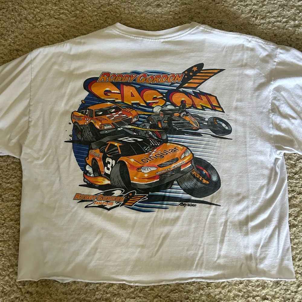 NASCAR Robby Gordon Cropped Tee